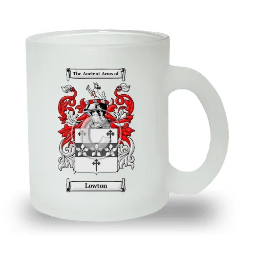 Lowton Frosted Glass Mug