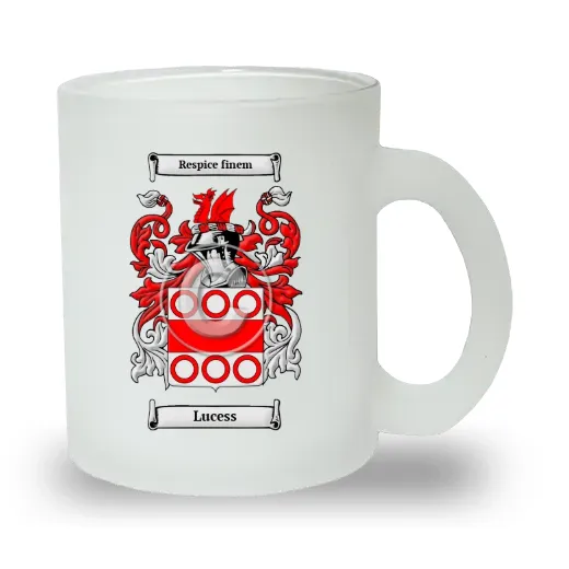 Lucess Frosted Glass Mug