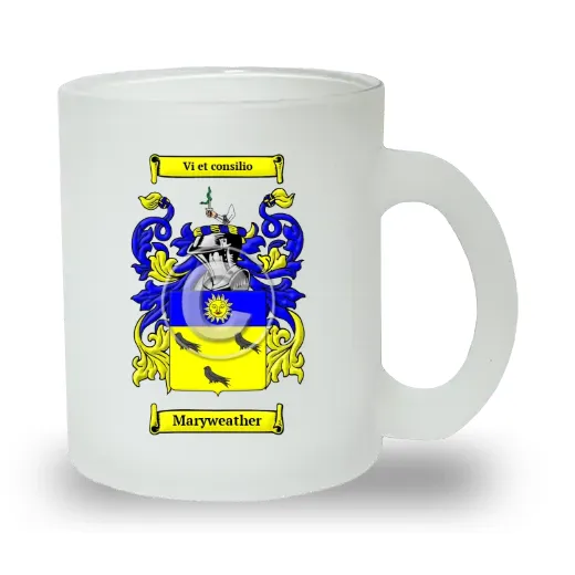 Maryweather Frosted Glass Mug