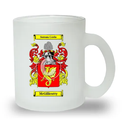 McGillicutty Frosted Glass Mug