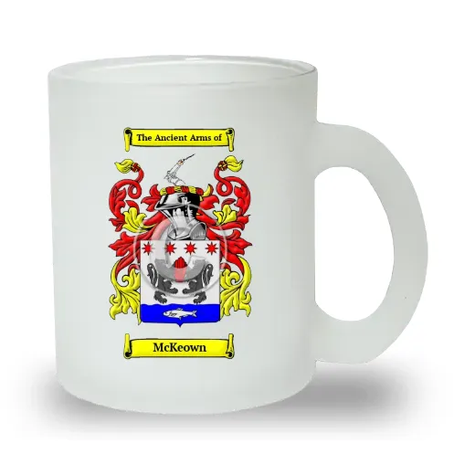 McKeown Frosted Glass Mug