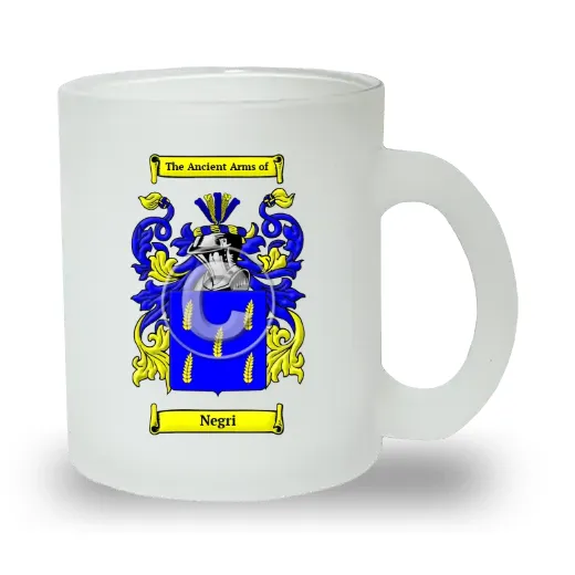 Negri Frosted Glass Mug