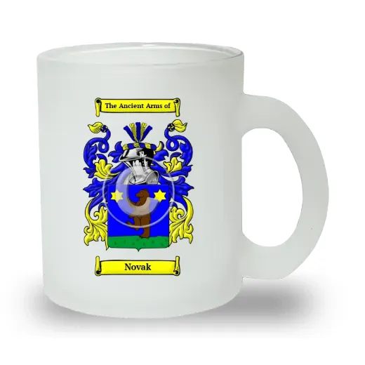 Novak Frosted Glass Mug