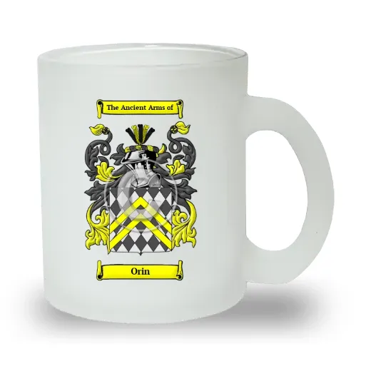 Orin Frosted Glass Mug