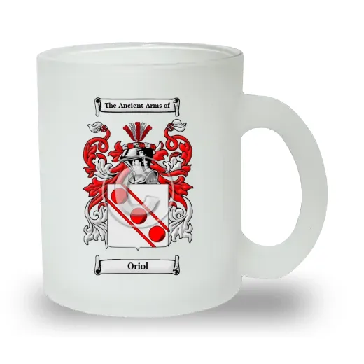 Oriol Frosted Glass Mug