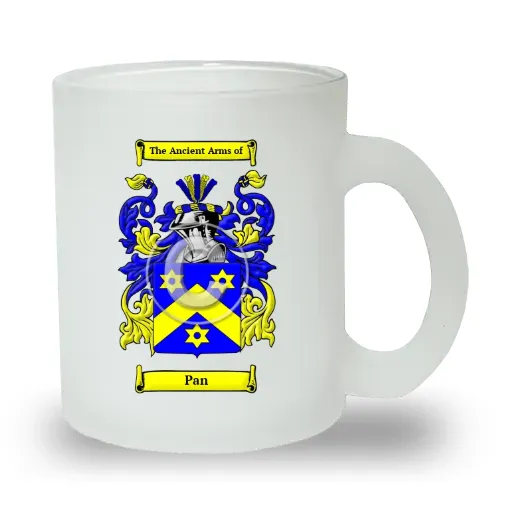 Pan Frosted Glass Mug