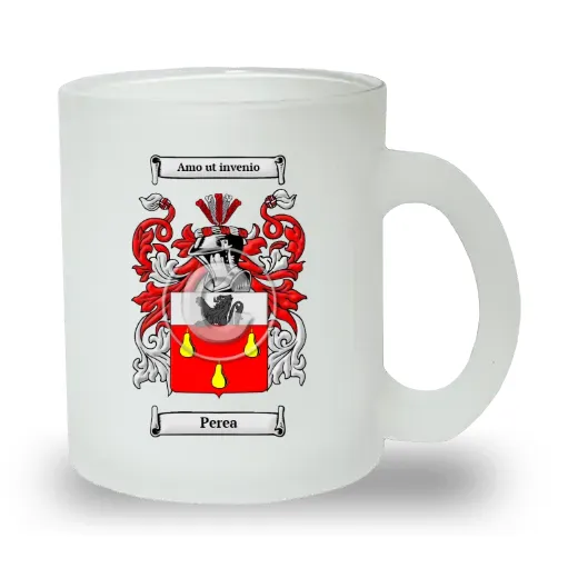 Perea Frosted Glass Mug