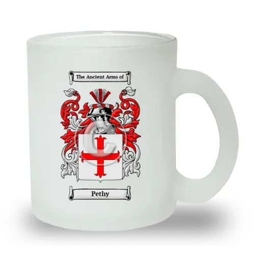 Pethy Frosted Glass Mug