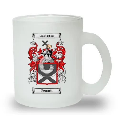Petrach Frosted Glass Mug