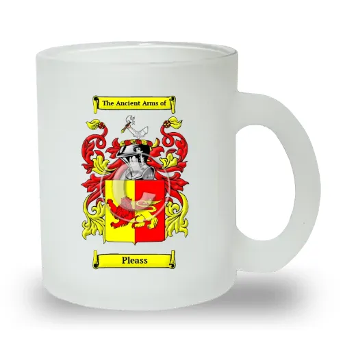 Pleass Frosted Glass Mug