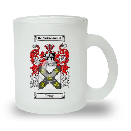 Pring Frosted Glass Mug