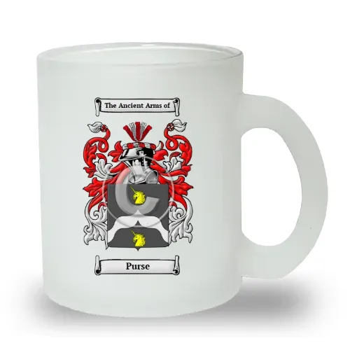 Purse Frosted Glass Mug