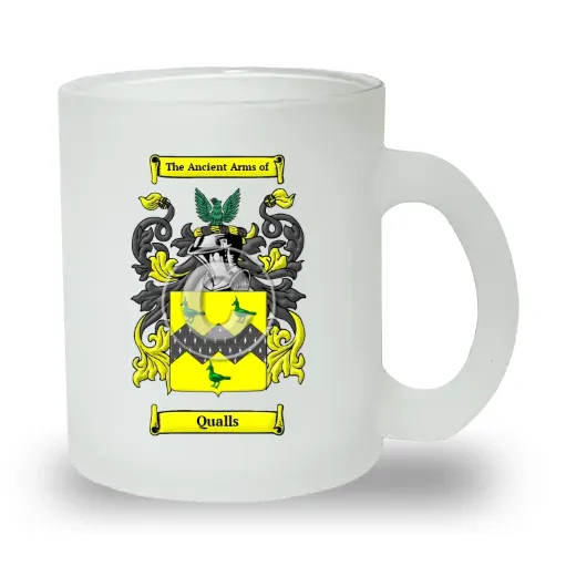 Qualls Frosted Glass Mug