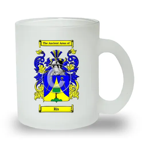 Ris Frosted Glass Mug