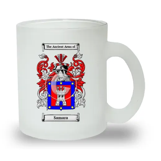 Samara Frosted Glass Mug