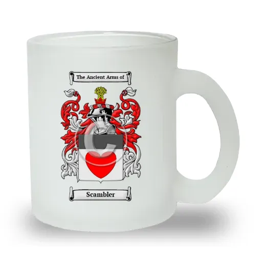 Scambler Frosted Glass Mug