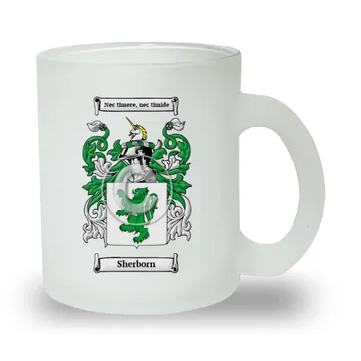 Sherborn Frosted Glass Mug