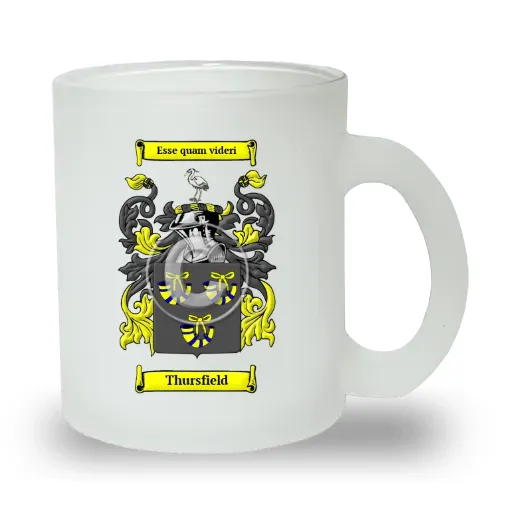 Thursfield Frosted Glass Mug
