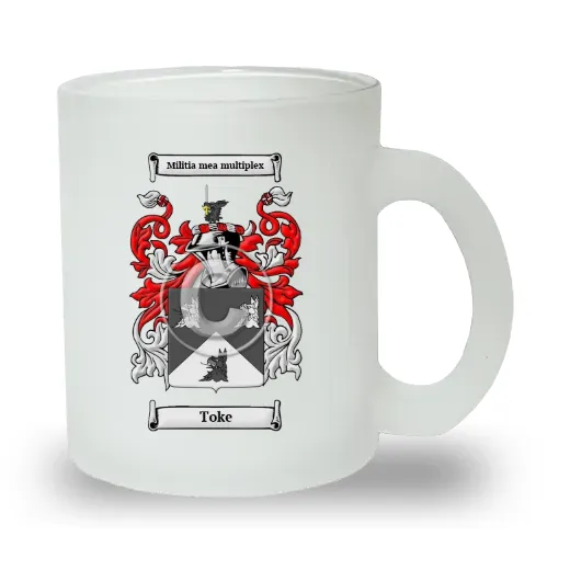 Toke Frosted Glass Mug