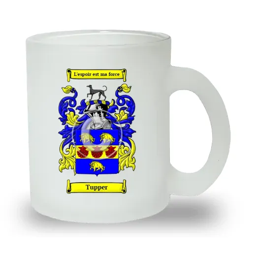 Tupper Frosted Glass Mug