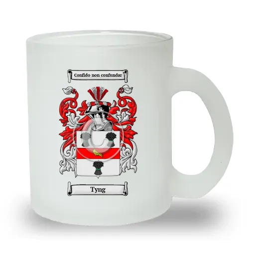 Tyng Frosted Glass Mug