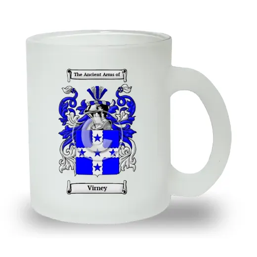 Virney Frosted Glass Mug