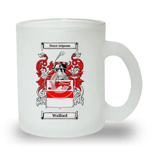 Walford Frosted Glass Mug