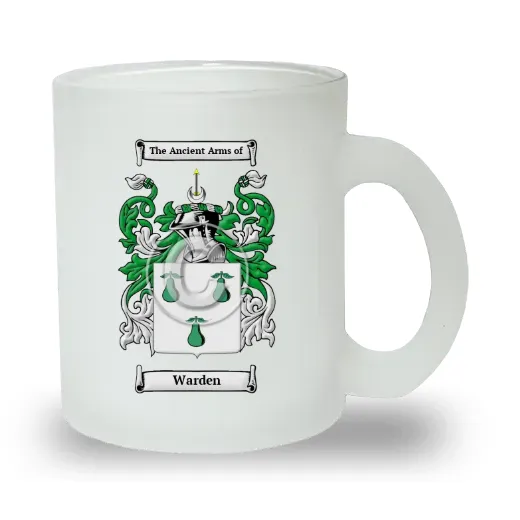 Warden Frosted Glass Mug