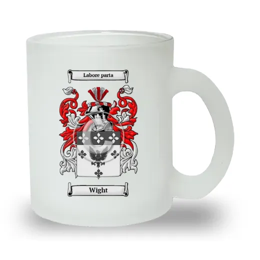 Wight Frosted Glass Mug