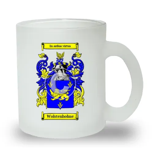 Wolstenholme Frosted Glass Mug