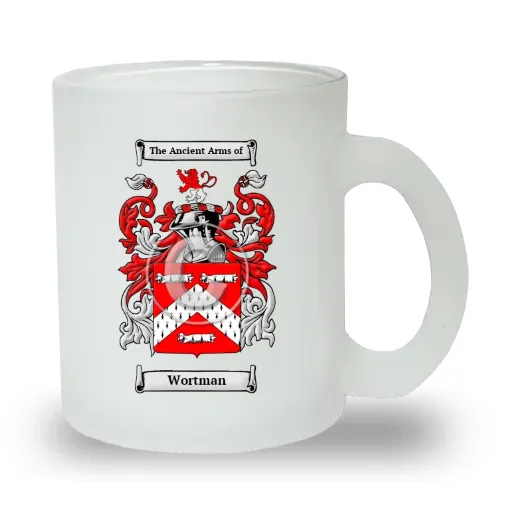 Wortman Frosted Glass Mug