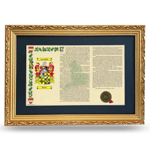 Braser Deluxe Armorial Landscape Framed - Gold