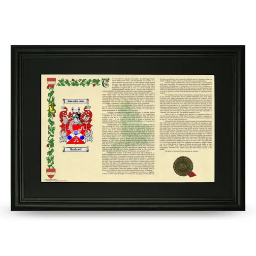 Bushnell Deluxe Armorial Landscape Framed- Black