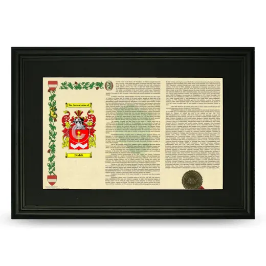 Dudek Deluxe Armorial Landscape Framed- Black
