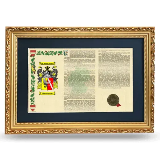 Himmelmann Deluxe Armorial Landscape Framed - Gold
