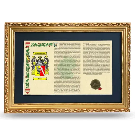 Himml Deluxe Armorial Landscape Framed - Gold