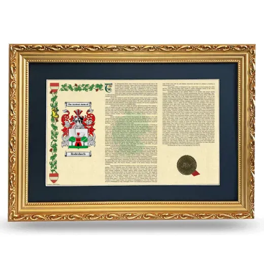 Rodenbach Deluxe Armorial Landscape Framed - Gold