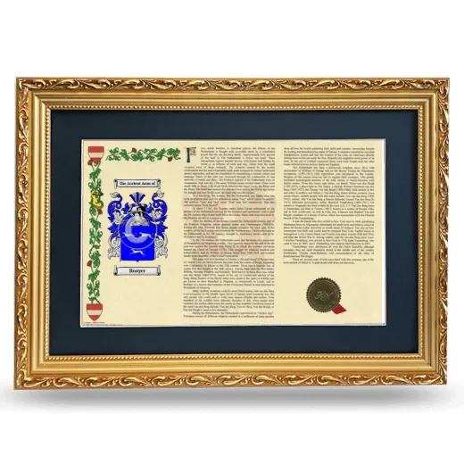 Rouyer Deluxe Armorial Landscape Framed - Gold