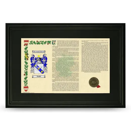 Teufel Deluxe Armorial Landscape Framed- Black