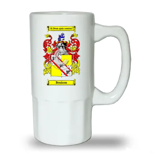 Benison Ceramic Beer Stein