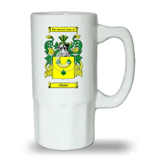 Cleare Ceramic Beer Stein