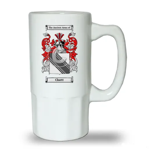 Cluett Ceramic Beer Stein