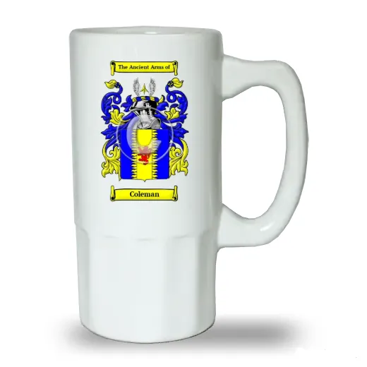 Coleman Ceramic Beer Stein