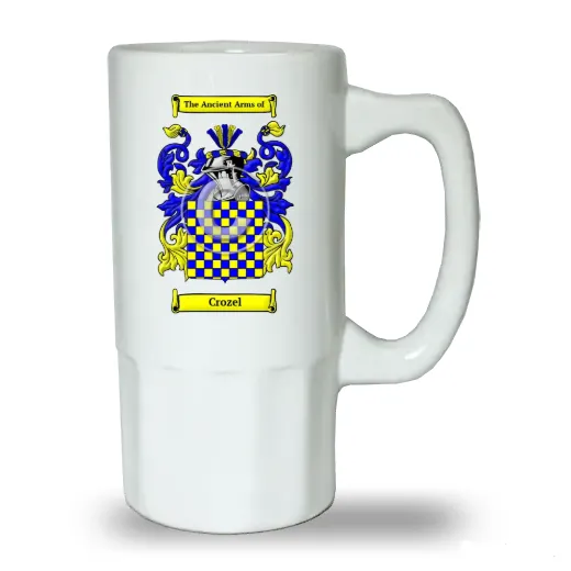 Crozel Ceramic Beer Stein