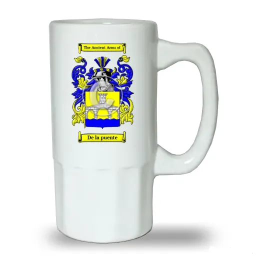 De la puente Ceramic Beer Stein