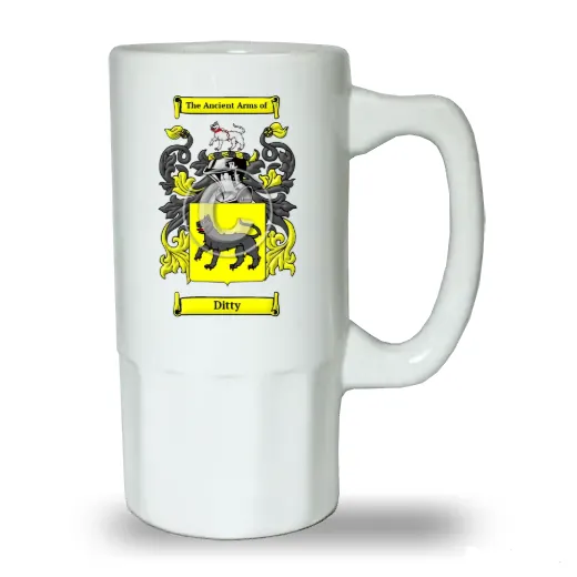 Ditty Ceramic Beer Stein