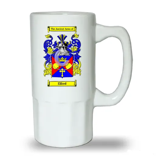 Elfred Ceramic Beer Stein
