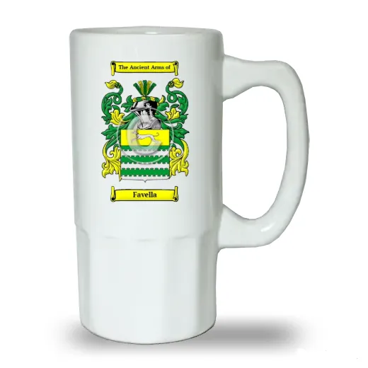 Favella Ceramic Beer Stein