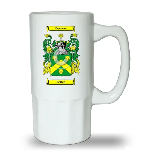 Feltch Ceramic Beer Stein