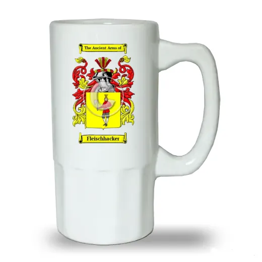 Fleischhacker Ceramic Beer Stein